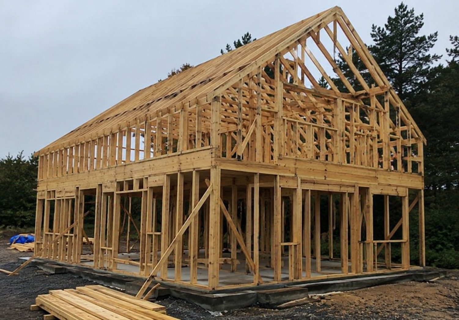 Sustainable timber structure